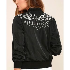Mink Pink Light bomber jacket
